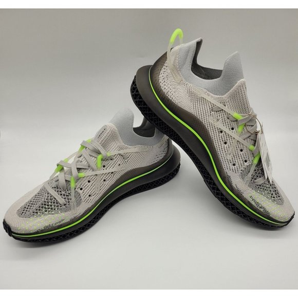 Adidas 4D Fusio Primeknit \'Grey Signal Green\' H04511 main image 6